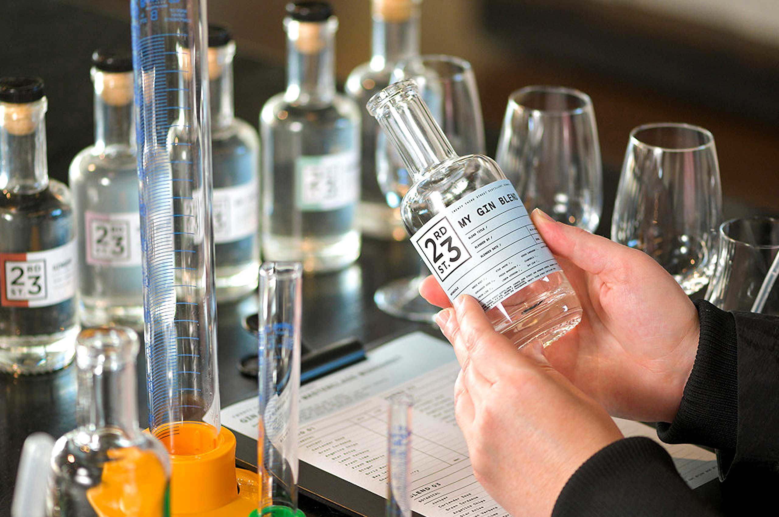 23rd Street Distillery Gin Blending Class